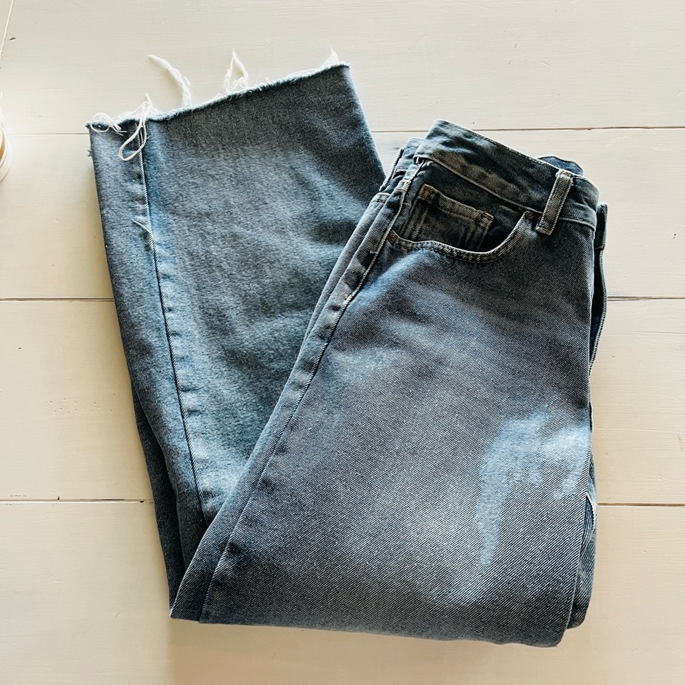 Rise Supply Co Womens Jeans High Rise Cropped Size 5/27 - Picture 5 of 7